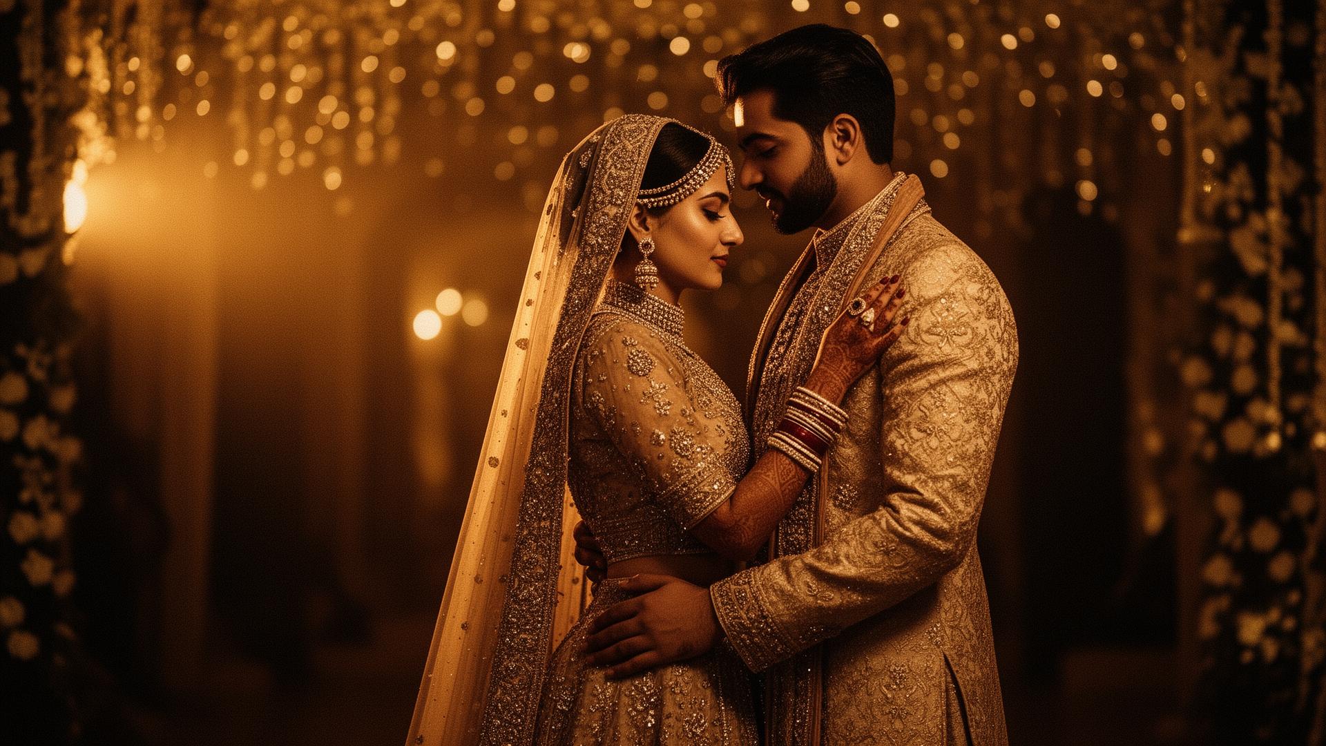 Cinematic luxury wedding photography
